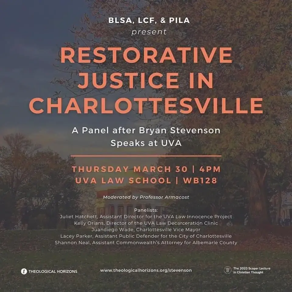 Restorative Justice In Charlottesville Event